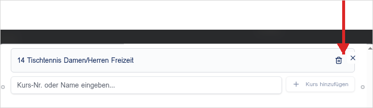 Kurs-Auswahl